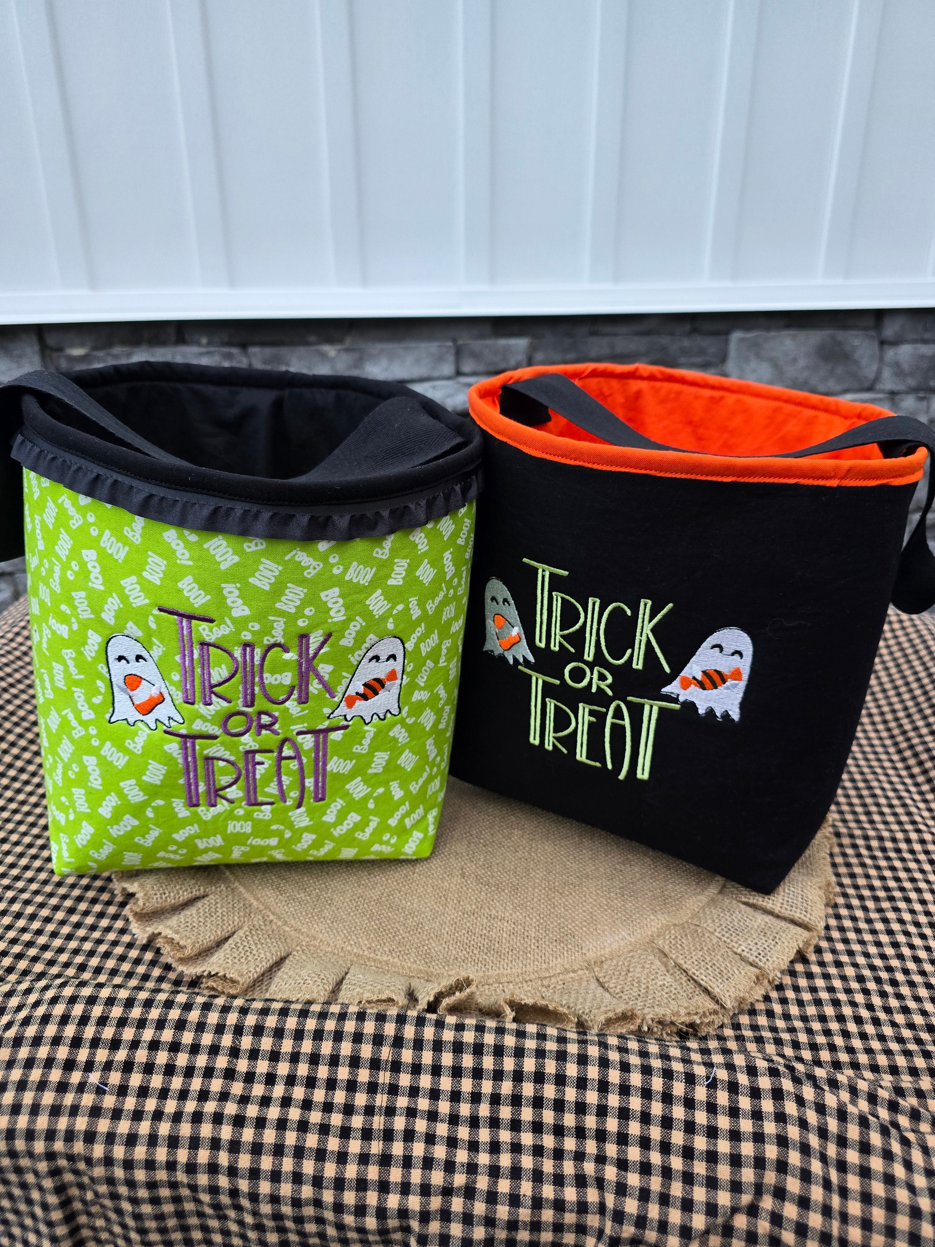 Candy Ghost Trick or Treat Bag