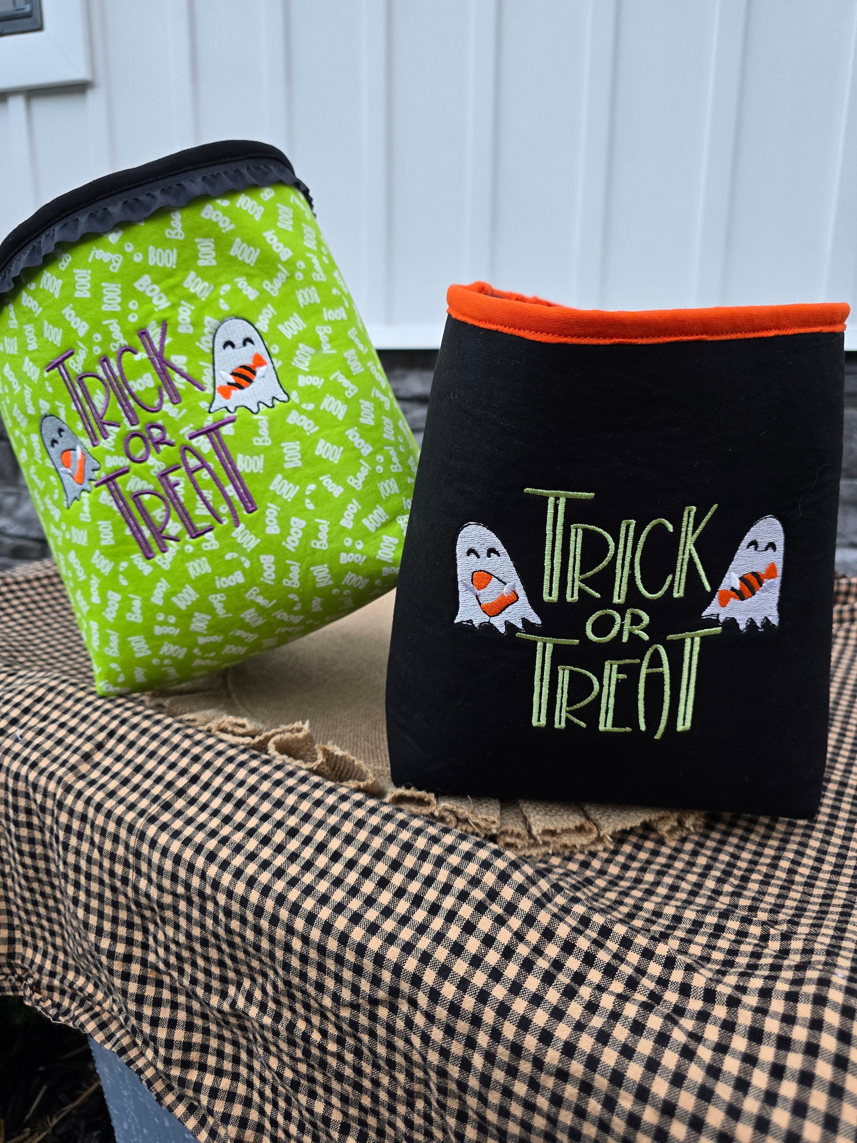 Candy Ghost Trick or Treat Bag