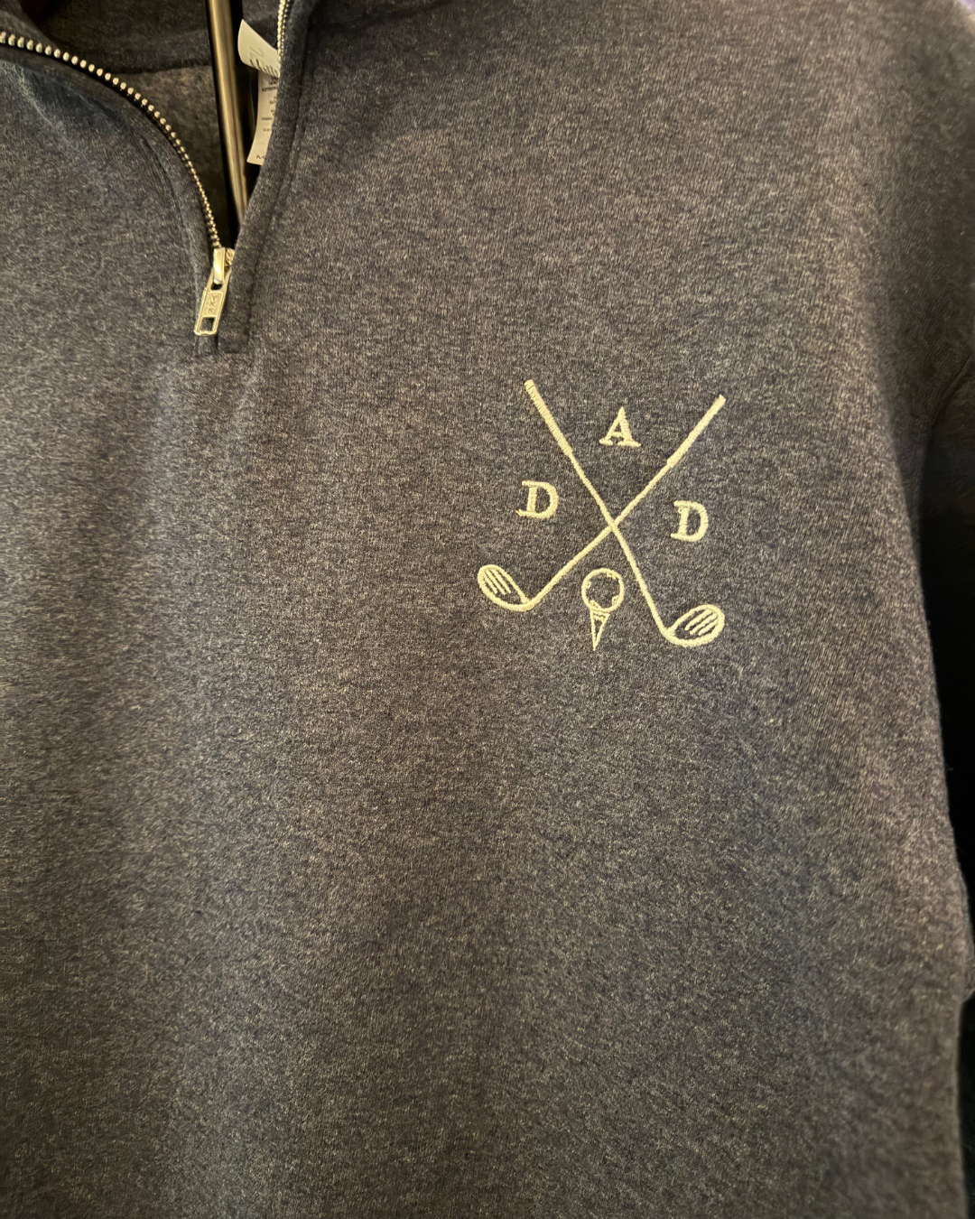 Golf Dad Quarter Zip Sweatshirt