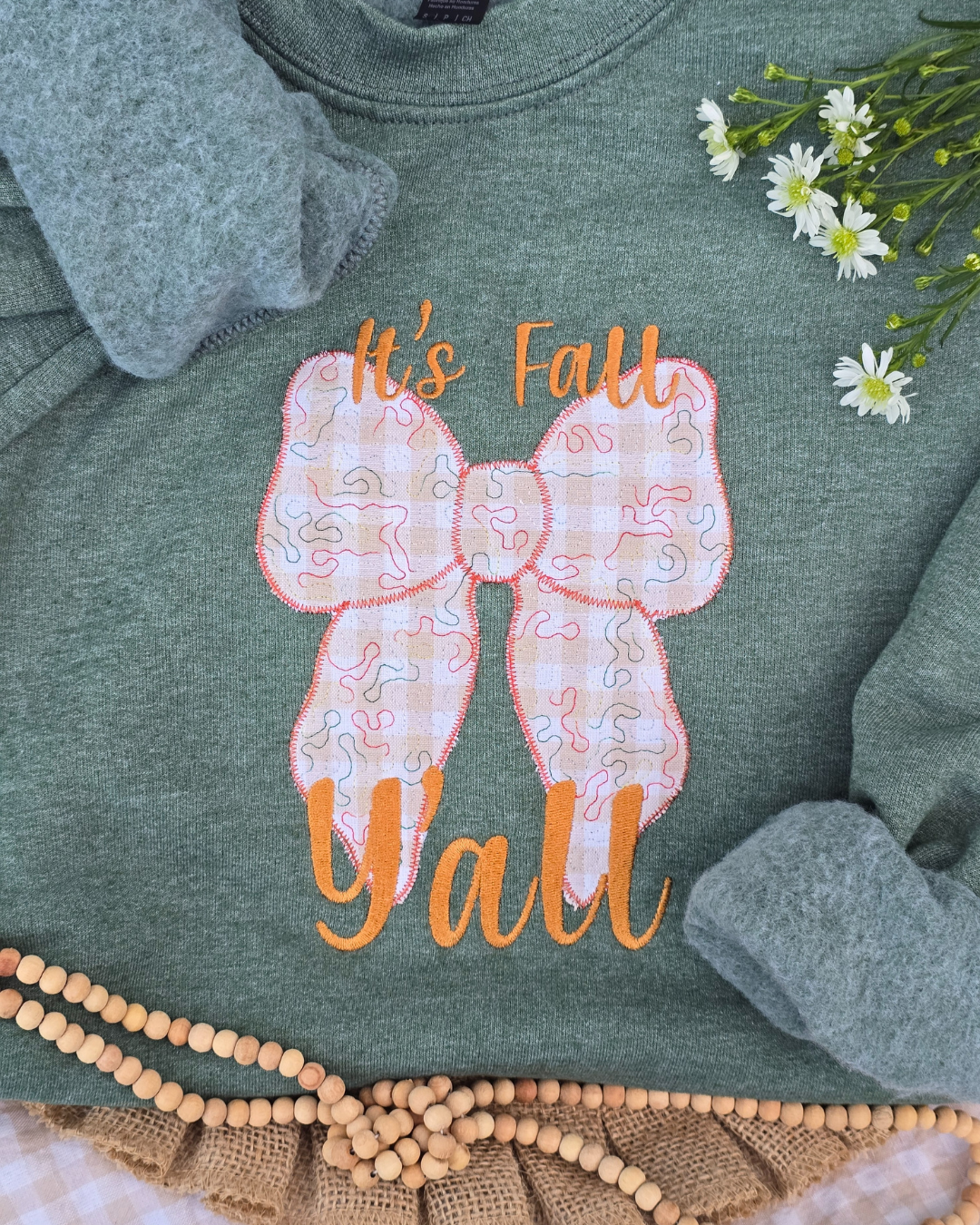It's Fall Y'all Bow Sweatshirt